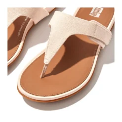 FitFlop GRACIE ADJUSTABLE CANVAS TOE-POST SANDALS