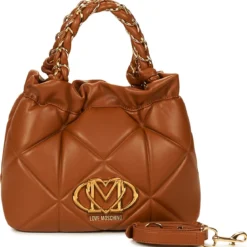 Håndtasker m. kort hank Love Moschino