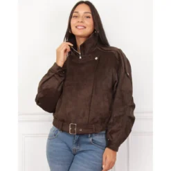 Jakker i læder / imiteret læder La Modeuse