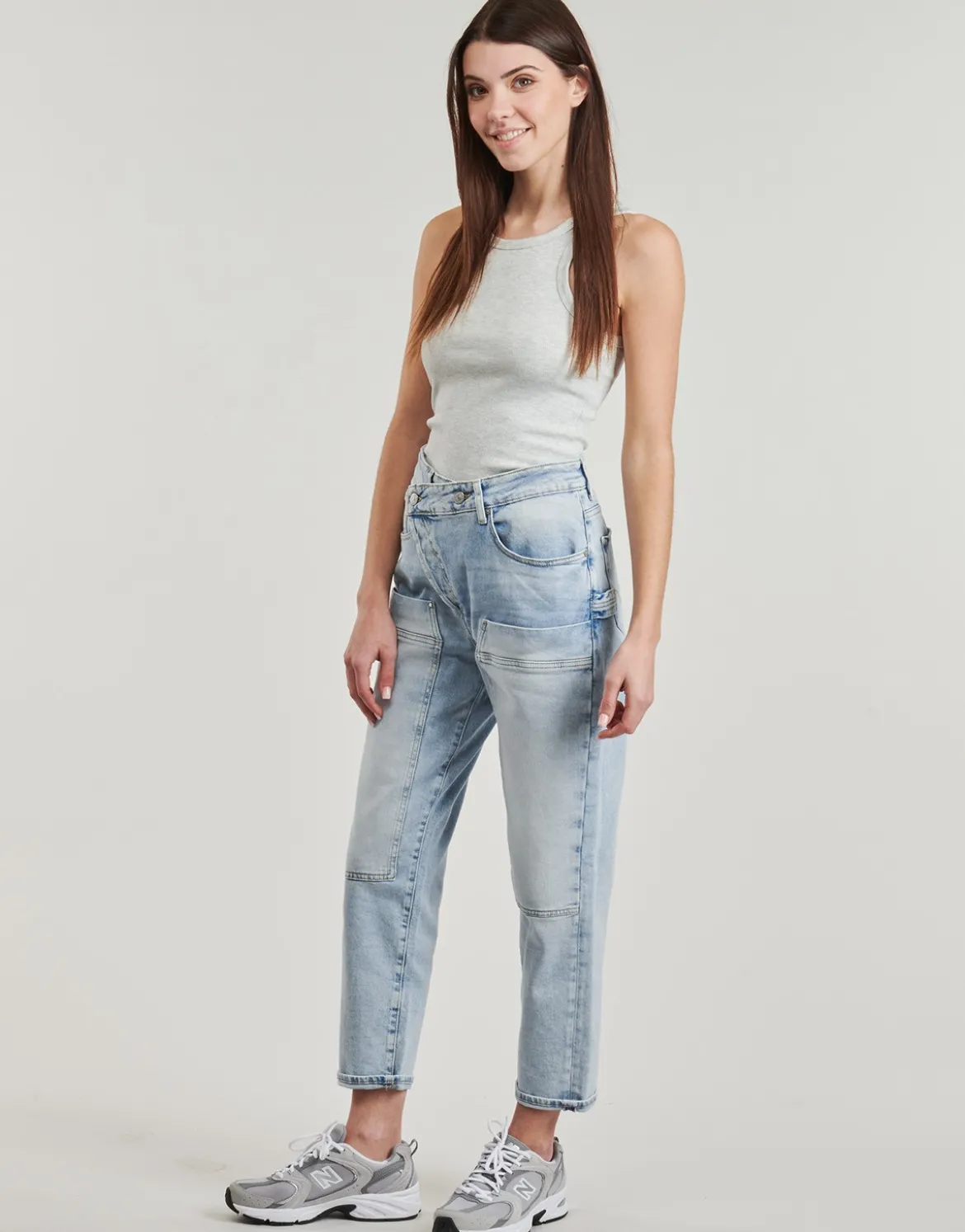 Jeans - boyfriend Le Temps des Cerises