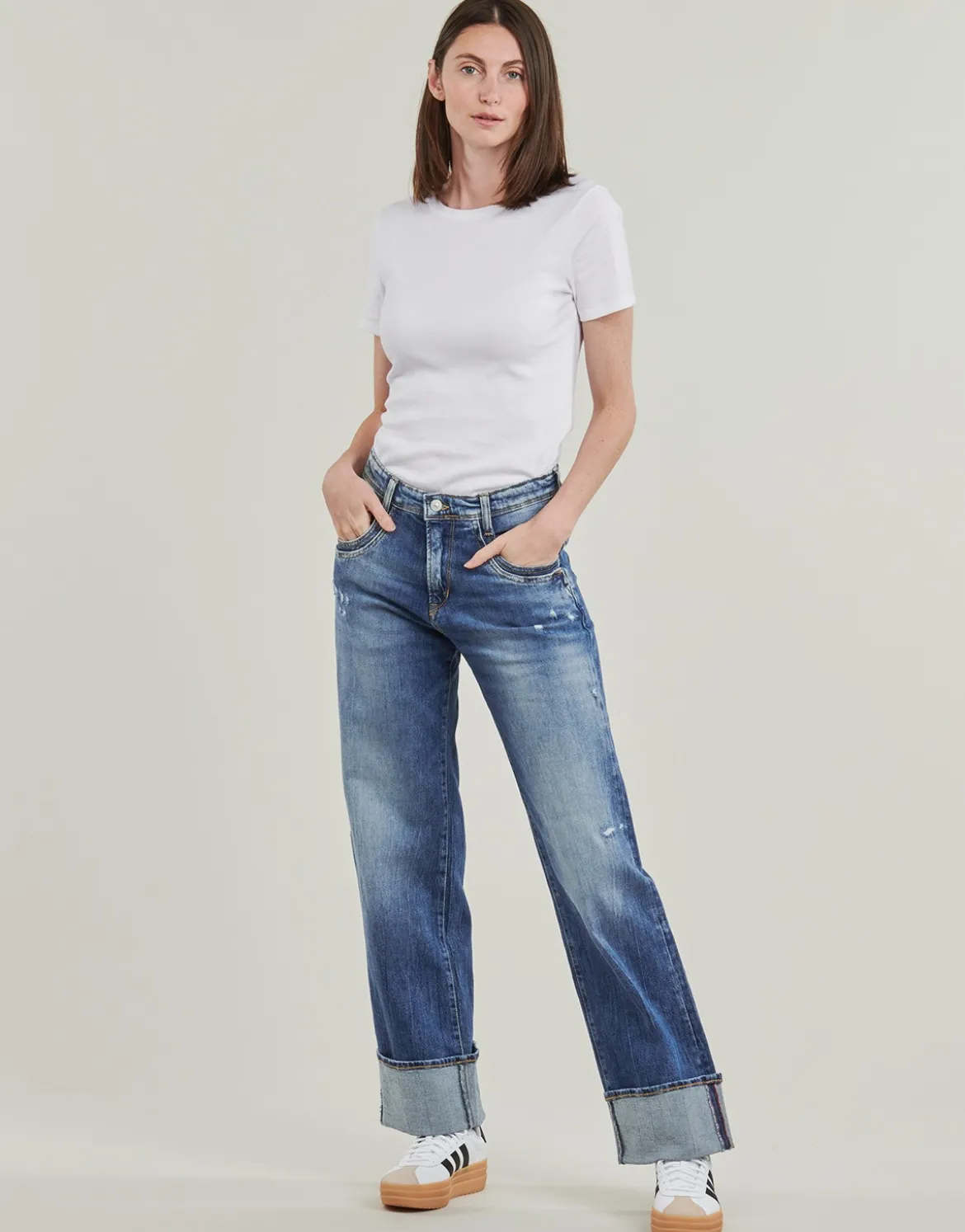 Jeans - boyfriend Le Temps des Cerises