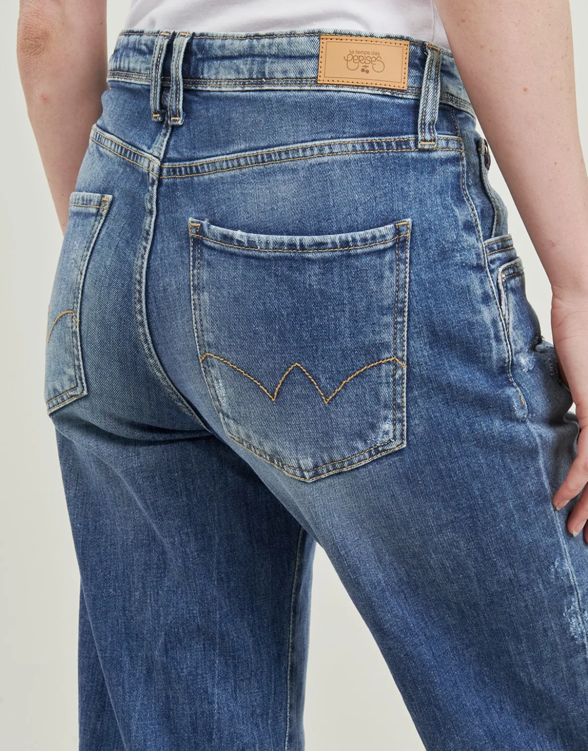 Jeans - boyfriend Le Temps des Cerises