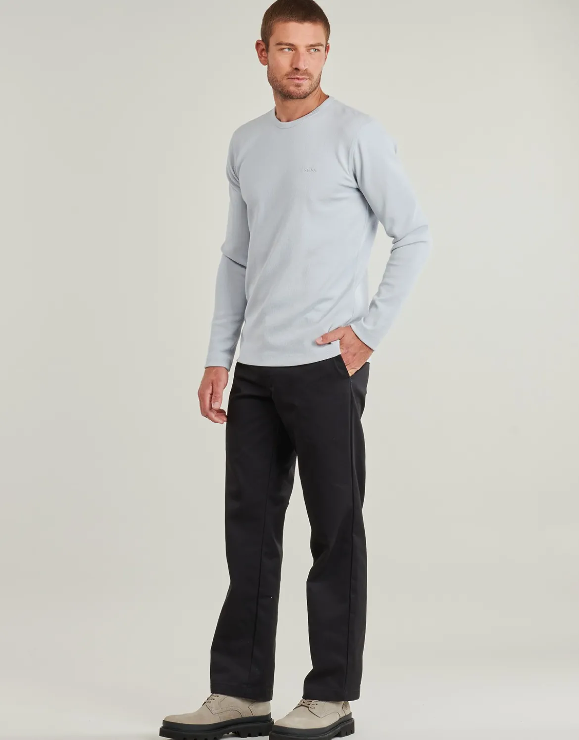 Langærmede T-shirts BOSS
