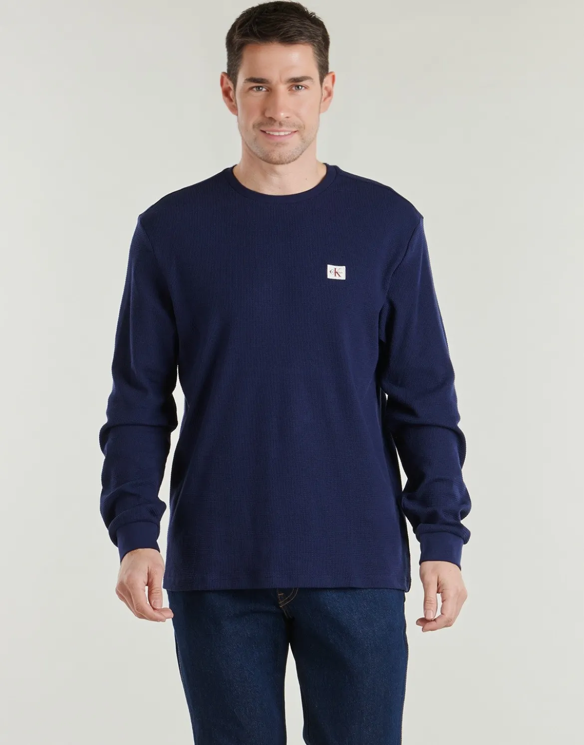 Langærmede T-shirts Calvin Klein Jeans
