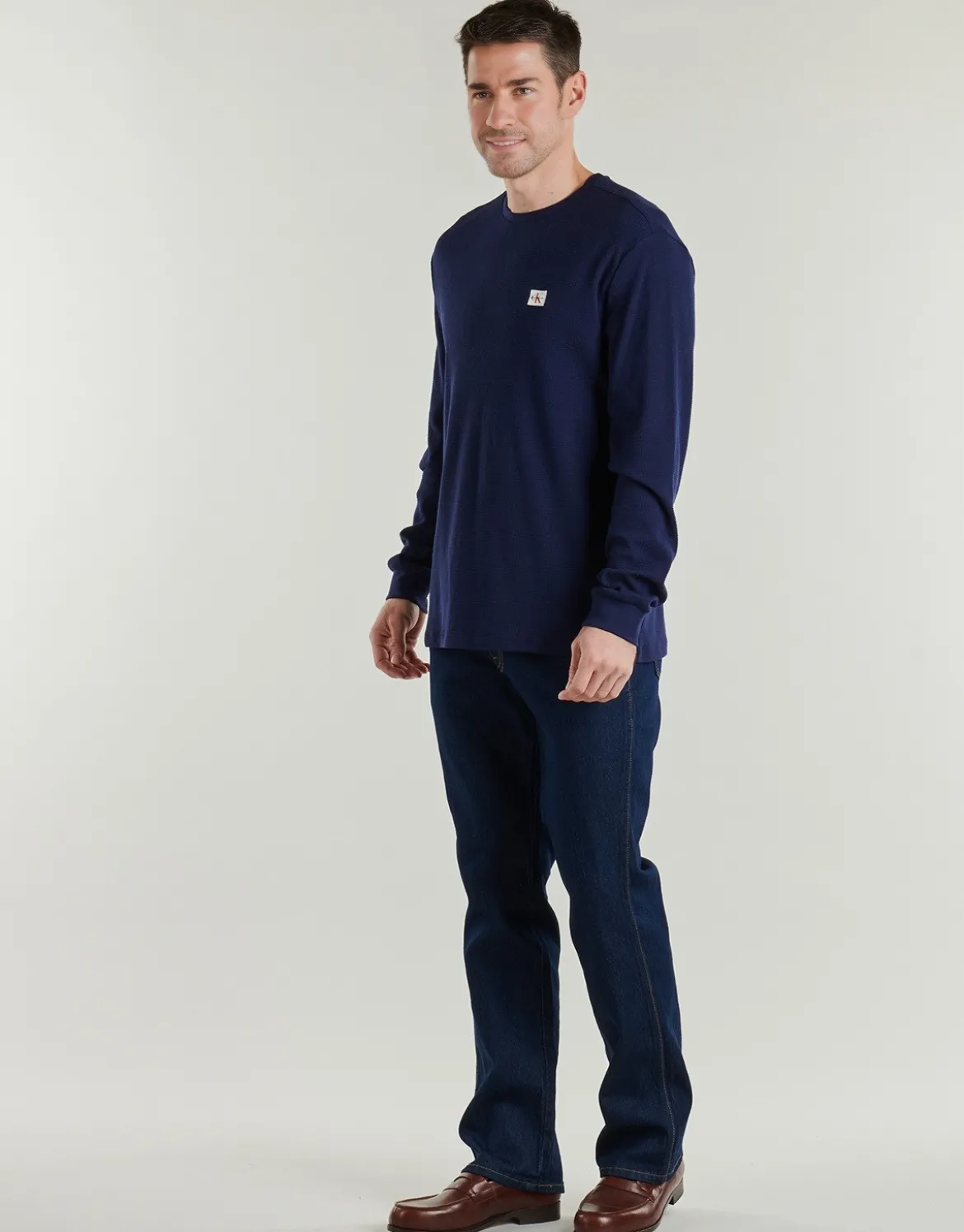 Langærmede T-shirts Calvin Klein Jeans