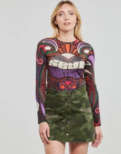 Langærmede T-shirts Desigual