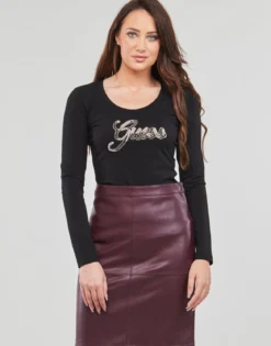 Langærmede T-shirts Guess