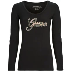 Langærmede T-shirts Guess