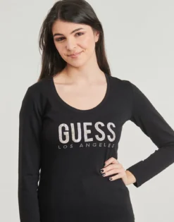 Langærmede T-shirts Guess