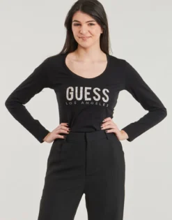 Langærmede T-shirts Guess