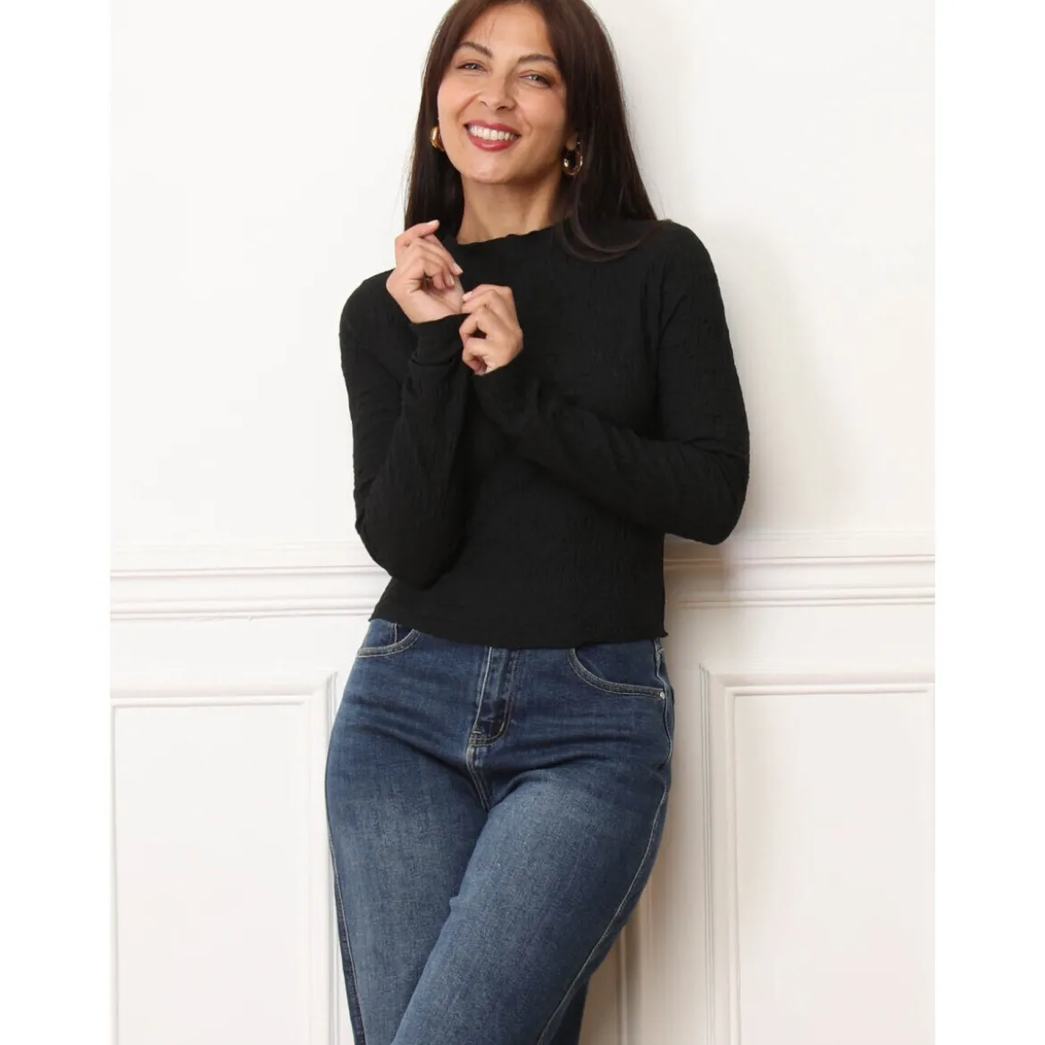 Langærmede T-shirts La Modeuse