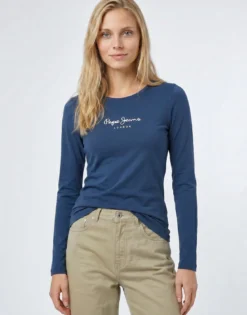 Langærmede T-shirts Pepe jeans