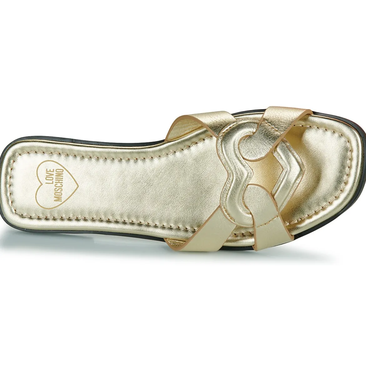 Love Moschino FILLED HEART MULE