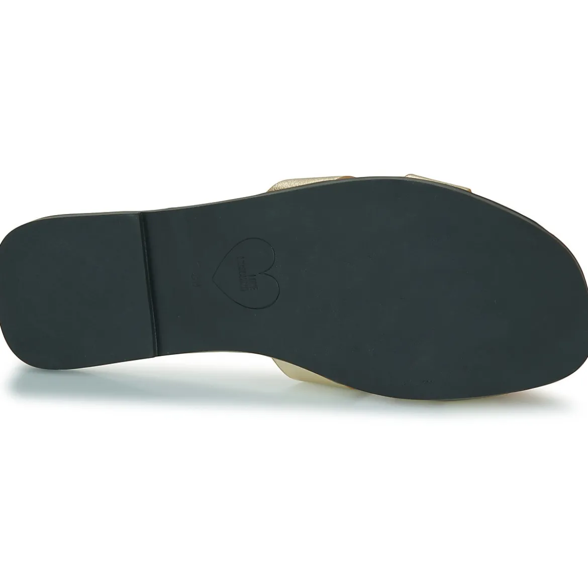 Love Moschino FILLED HEART MULE