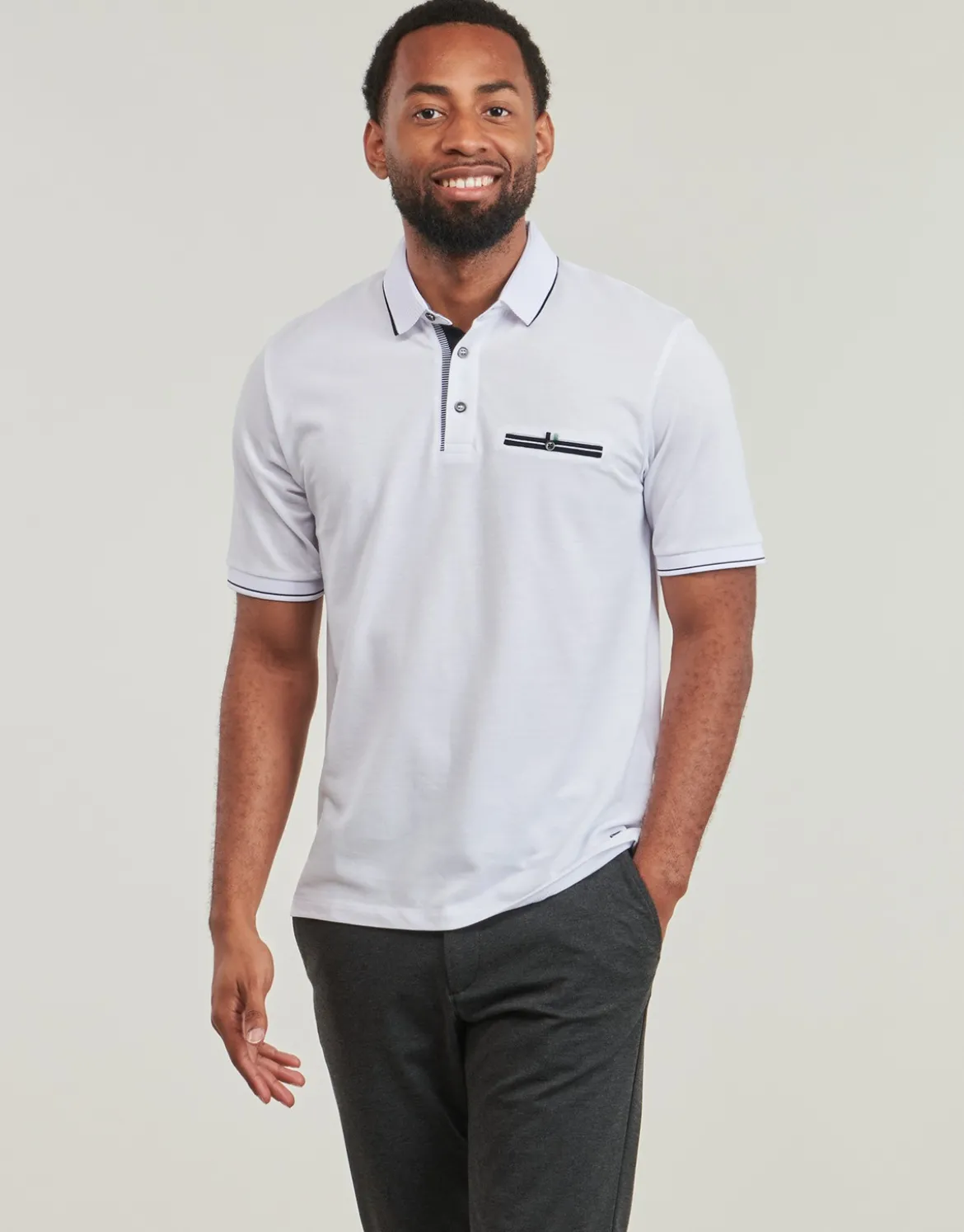 Polo-t-shirts m. korte ærmer Jack & Jones