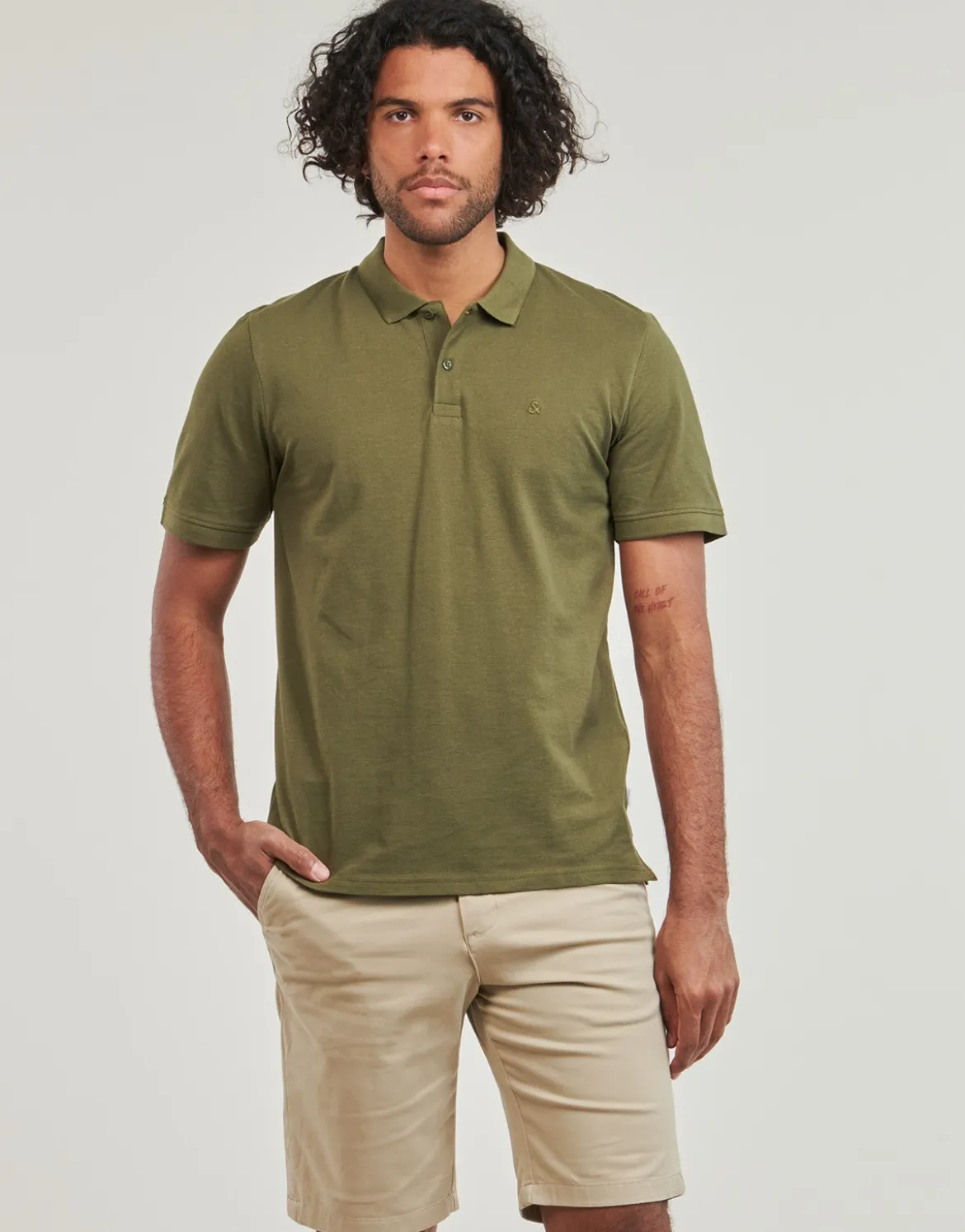 Polo-t-shirts m. korte ærmer Jack & Jones