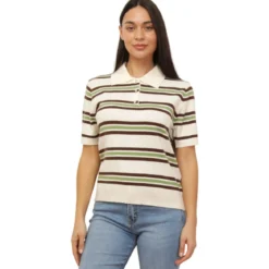 Polo-t-shirts m. korte ærmer La Modeuse