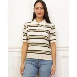 Polo-t-shirts m. korte ærmer La Modeuse