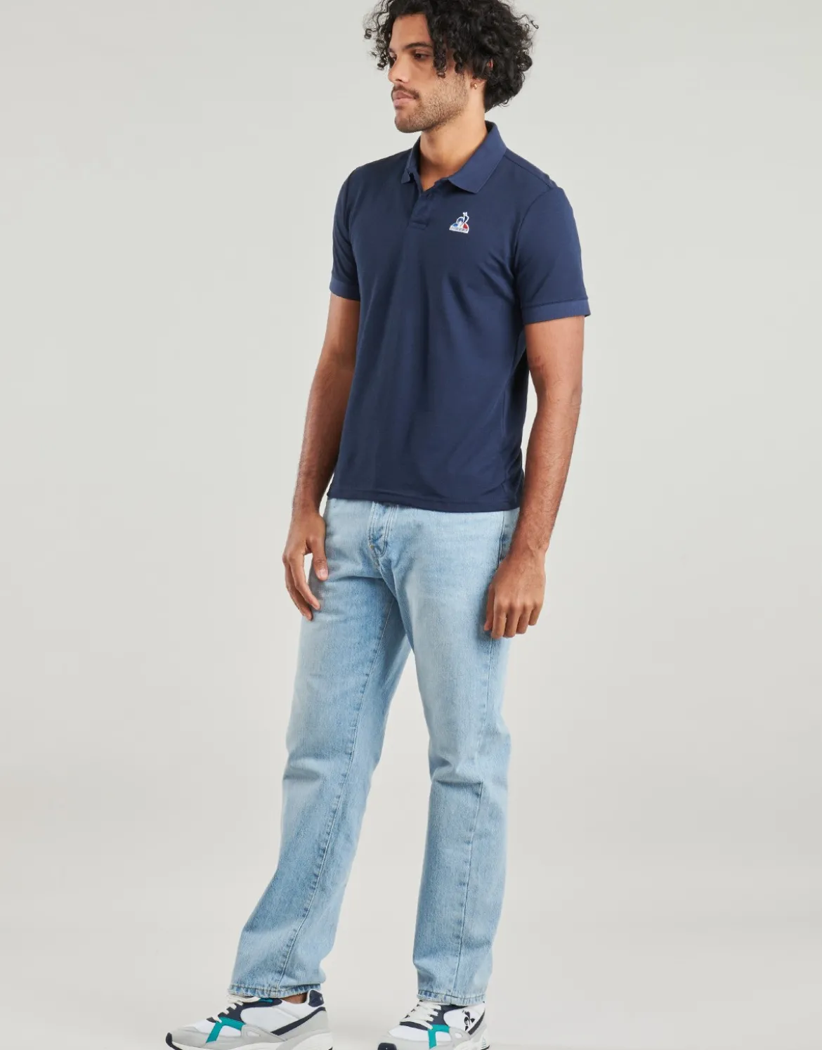 Polo-t-shirts m. korte ærmer Le Coq Sportif