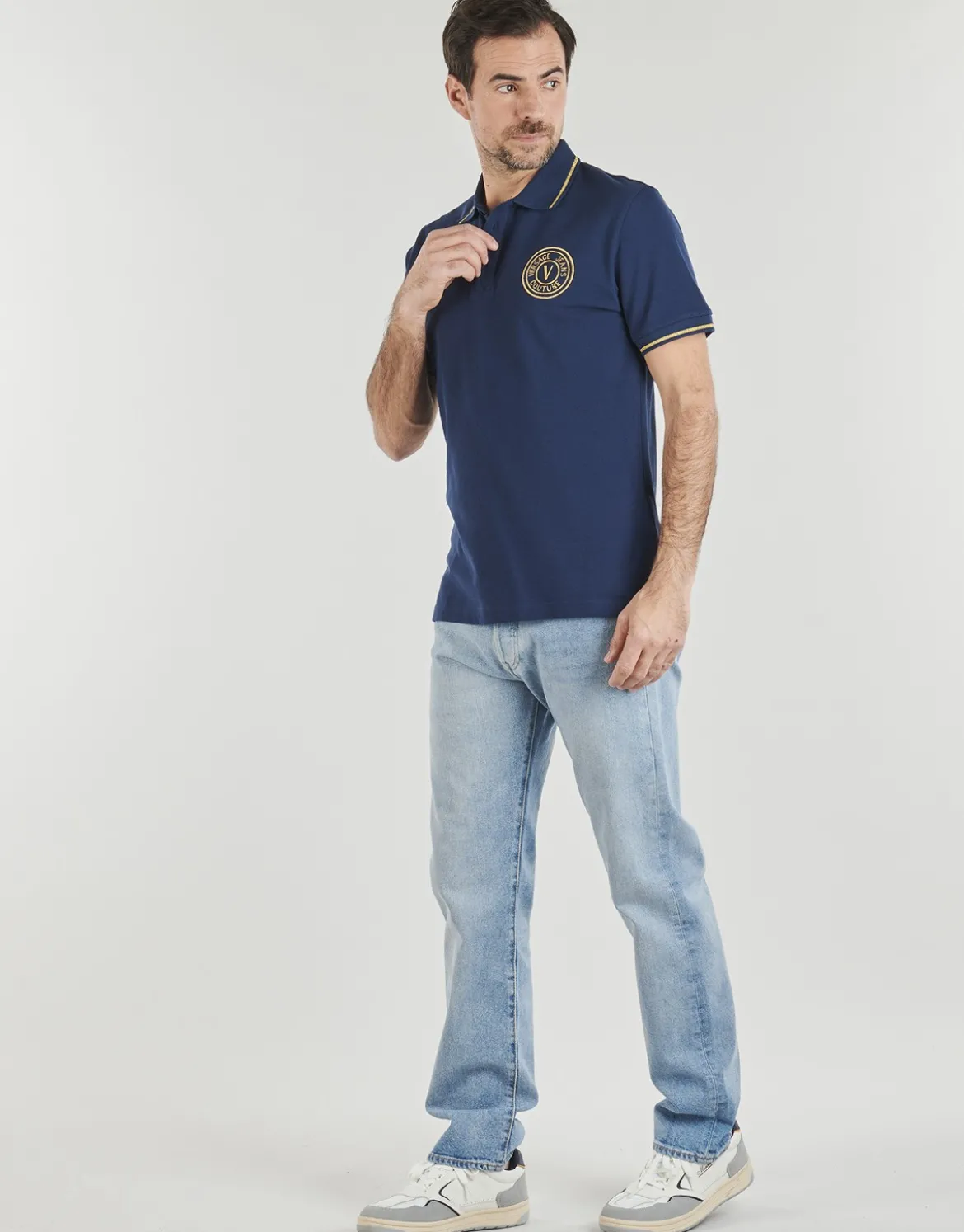 Polo-t-shirts m. korte ærmer Versace Jeans Couture