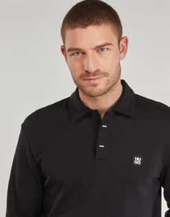 Polo-t-shirts m. lange ærmer HUGO