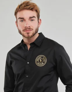 Skjorter m. lange ærmer Versace Jeans Couture