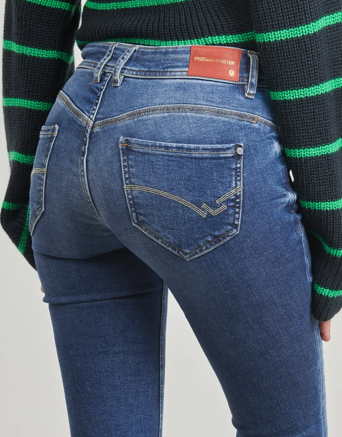 Smalle jeans Freeman T.Porter