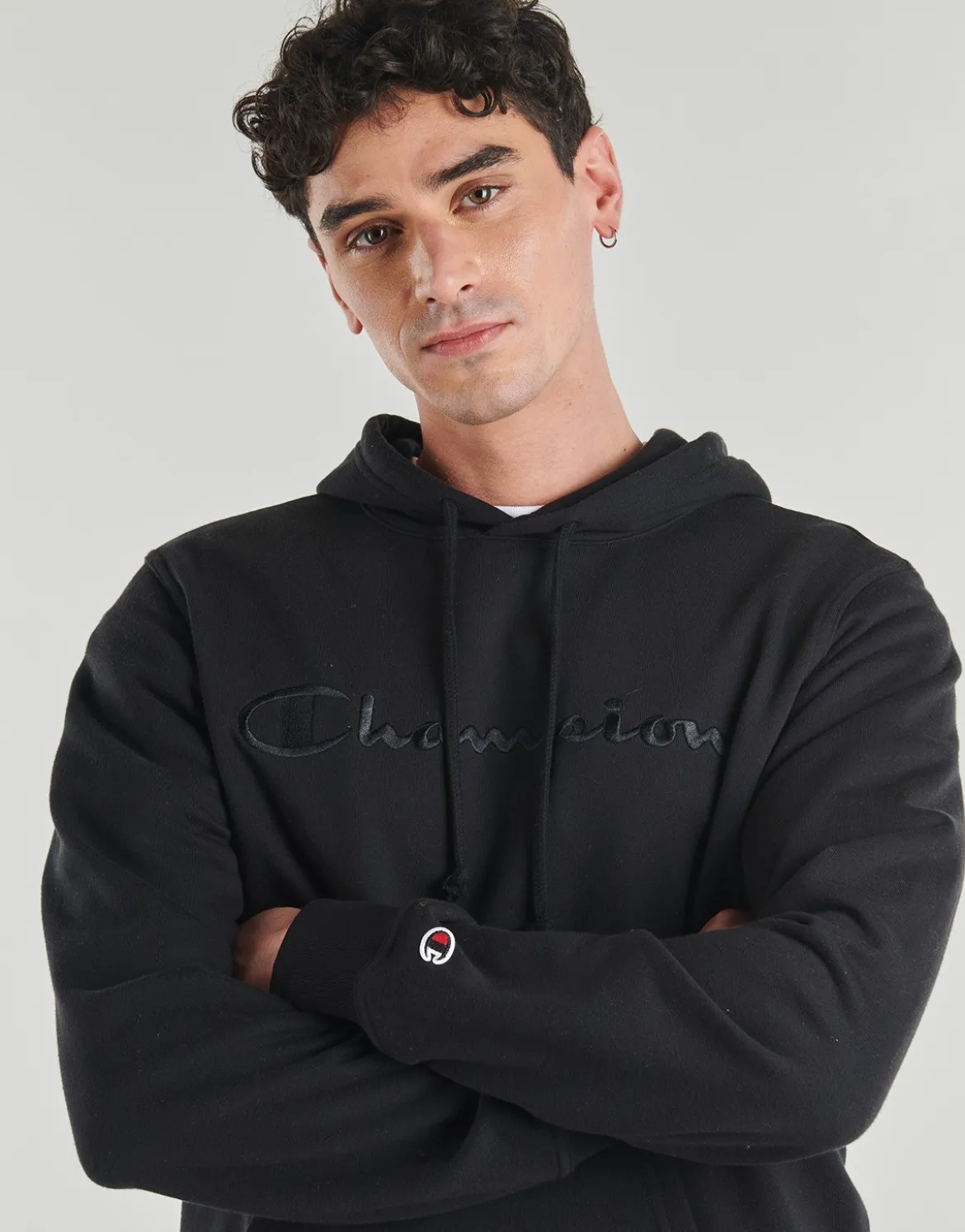 Sweatshirts m. hætte Champion