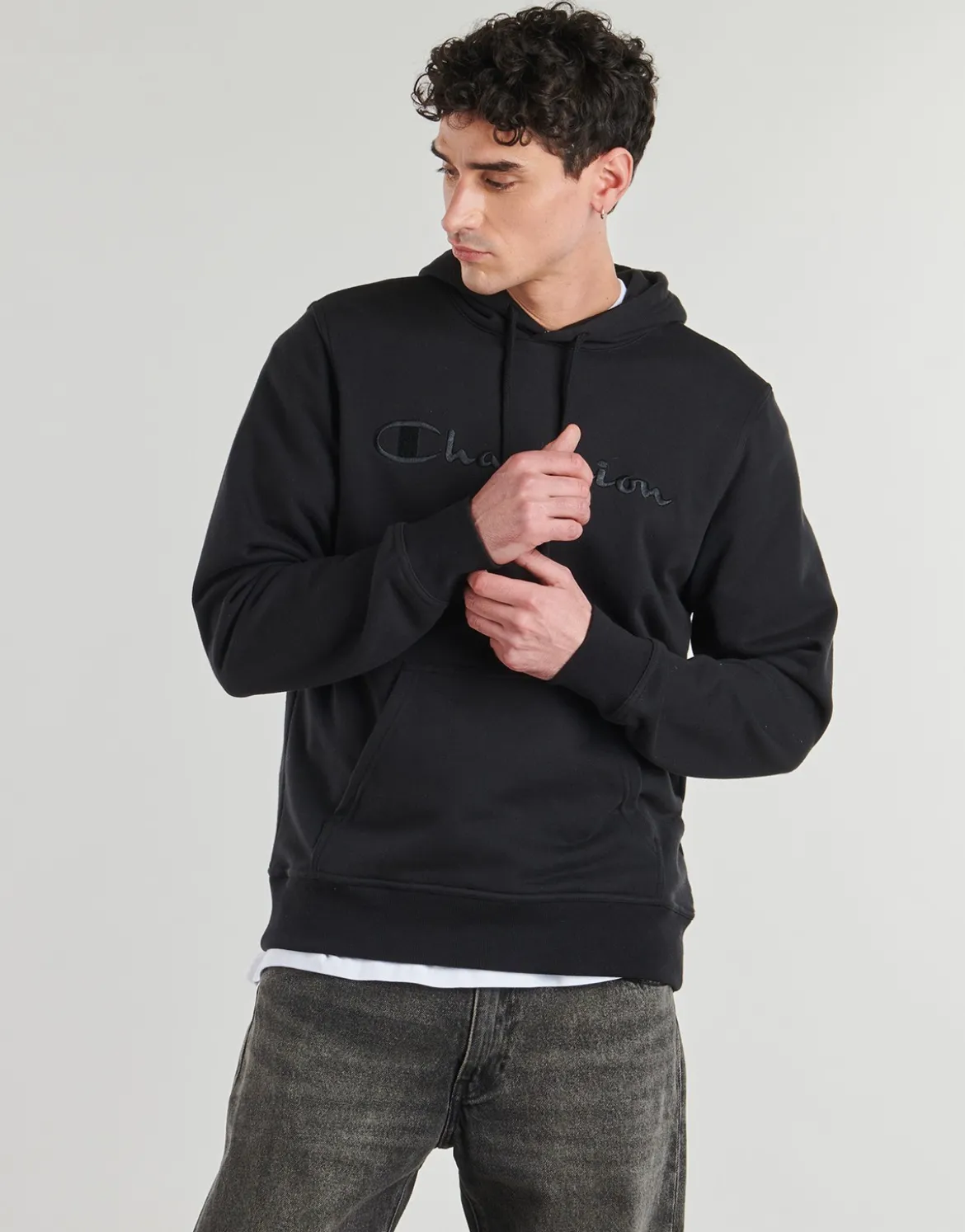 Sweatshirts m. hætte Champion