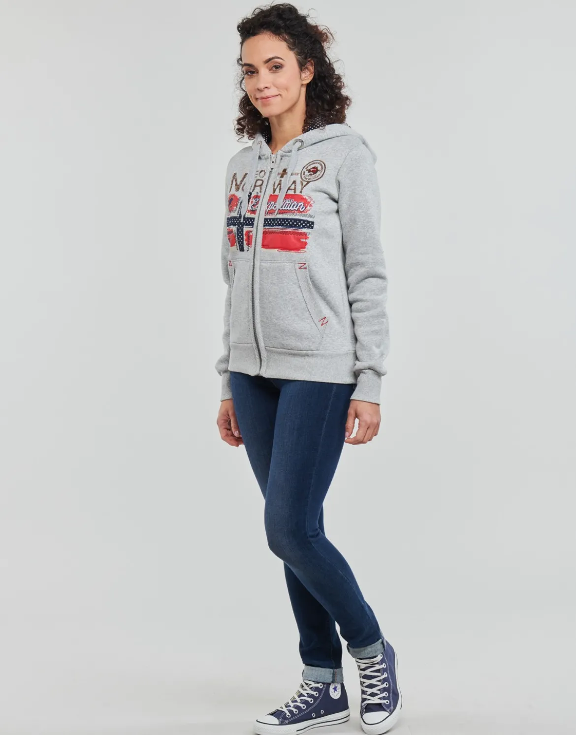 Sweatshirts m. hætte Geographical Norway