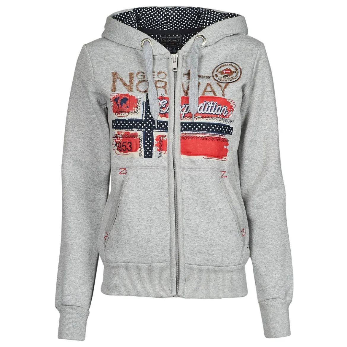 Sweatshirts m. hætte Geographical Norway
