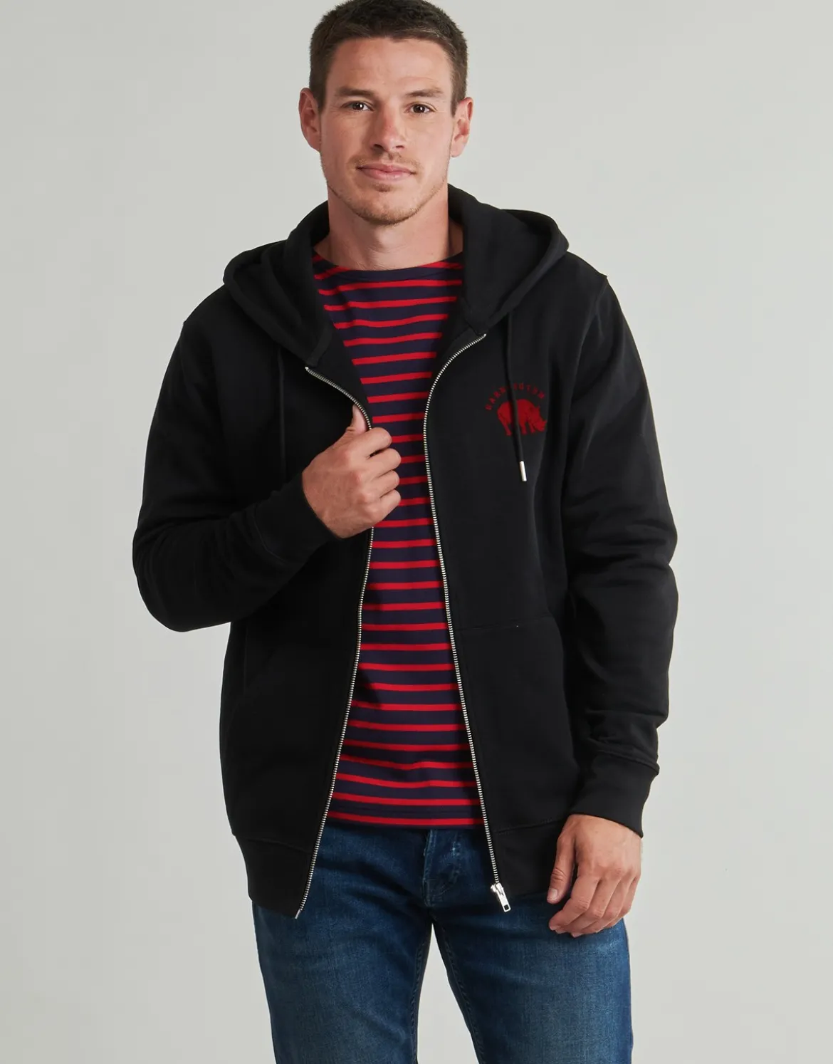 Sweatshirts m. hætte Harrington