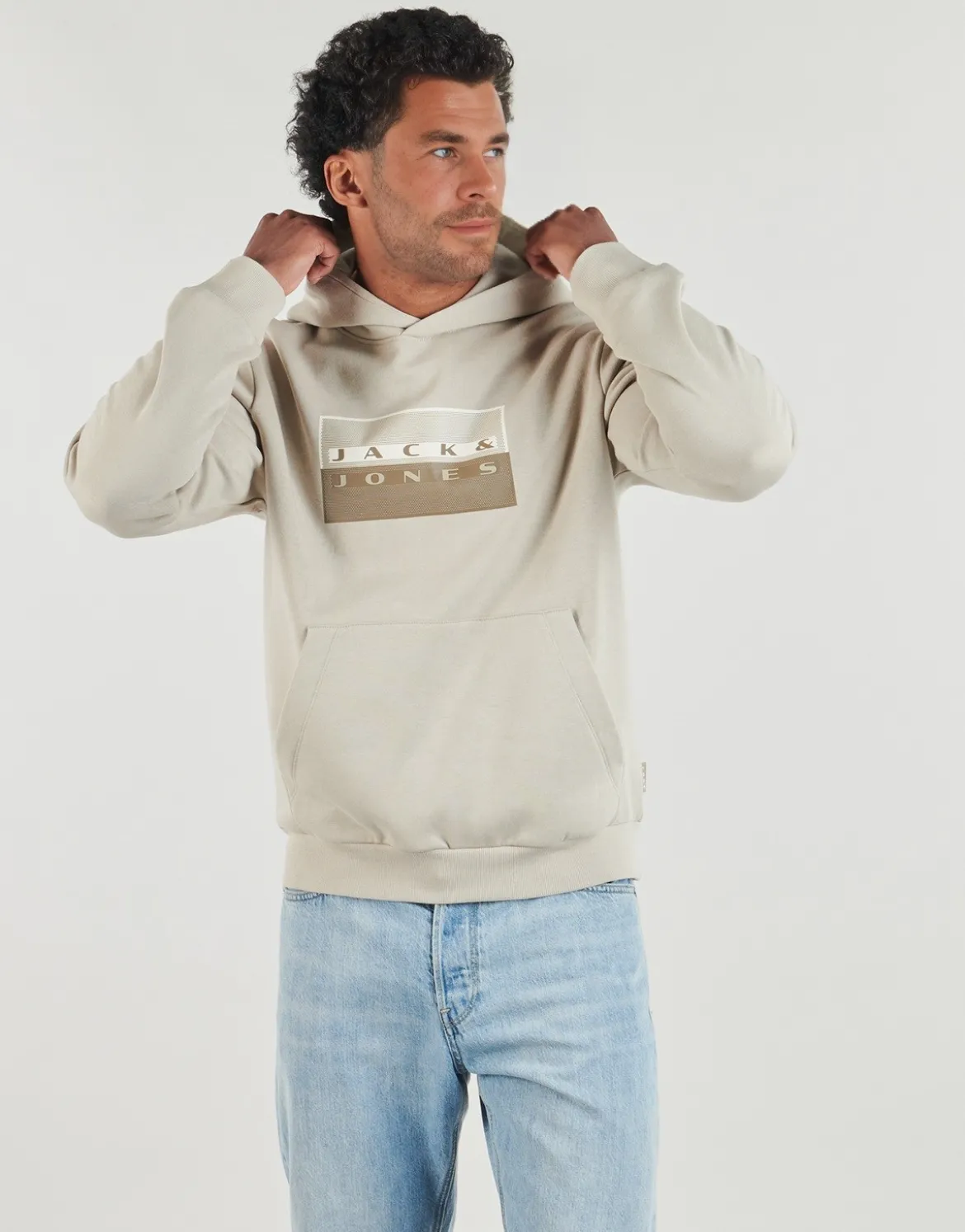 Sweatshirts m. hætte Jack & Jones