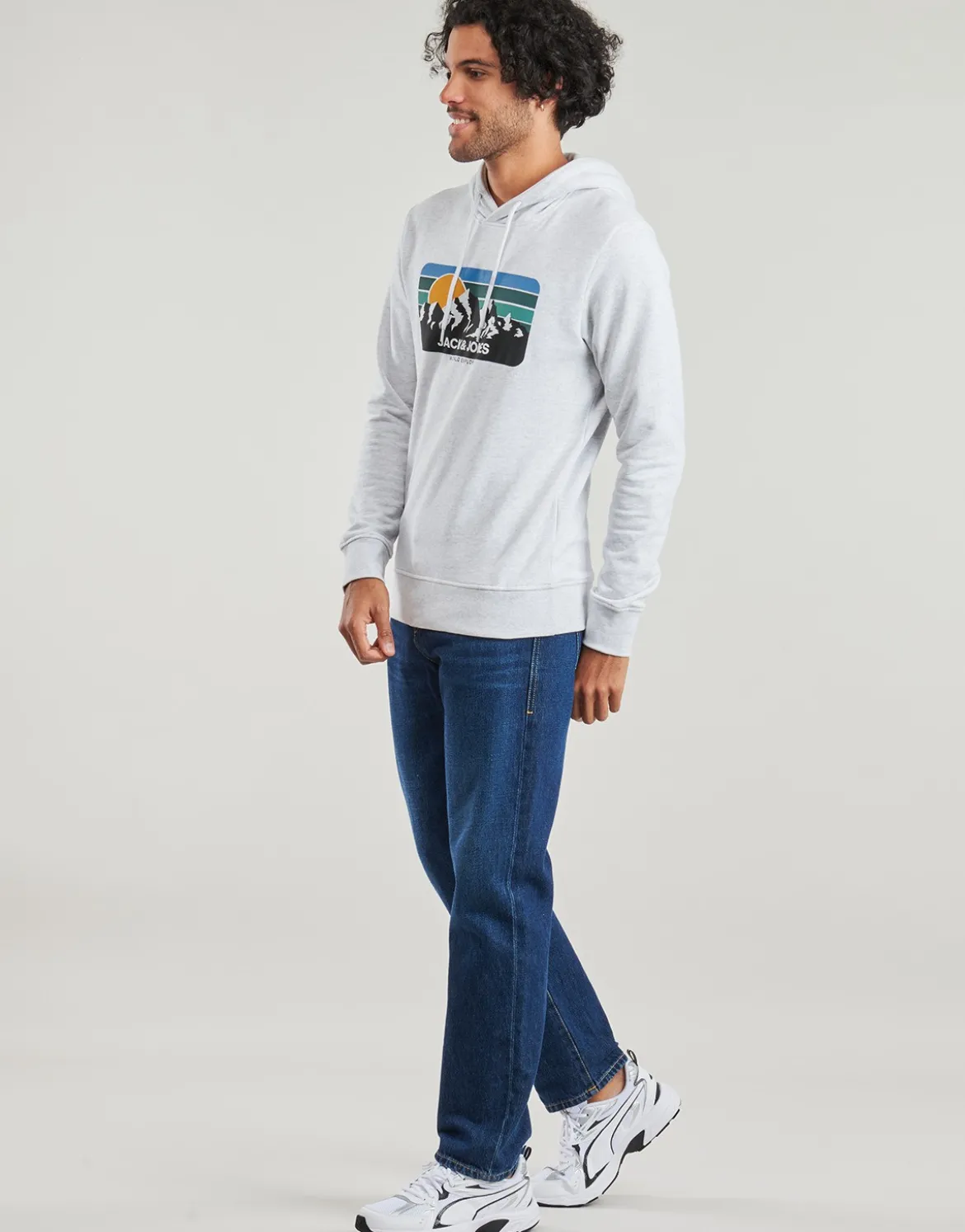 Sweatshirts m. hætte Jack & Jones