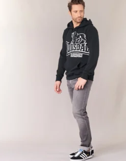 Sweatshirts m. hætte Lonsdale