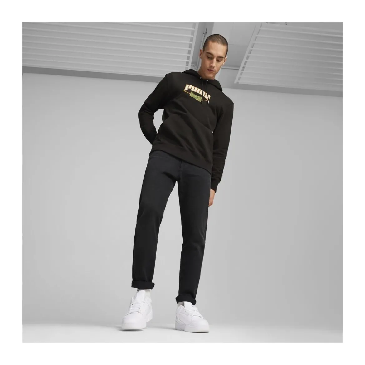 Sweatshirts m. hætte Puma