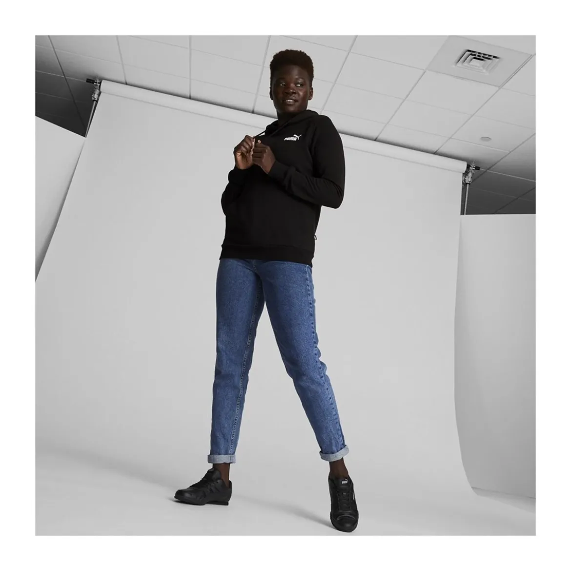 Sweatshirts m. hætte Puma