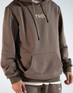 Sweatshirts m. hætte THEAD.