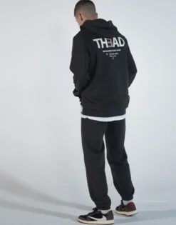 Sweatshirts m. hætte THEAD.