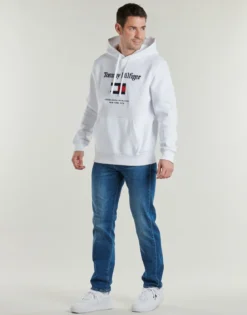 Sweatshirts m. hætte Tommy Hilfiger